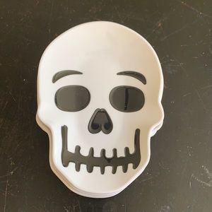 Set of 6 Halloween Skull Dessert Plates~Holiday Decoration